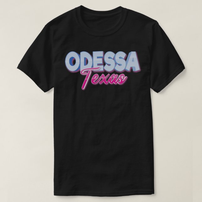 Camiseta Odessa Texas (Diseño del anverso)