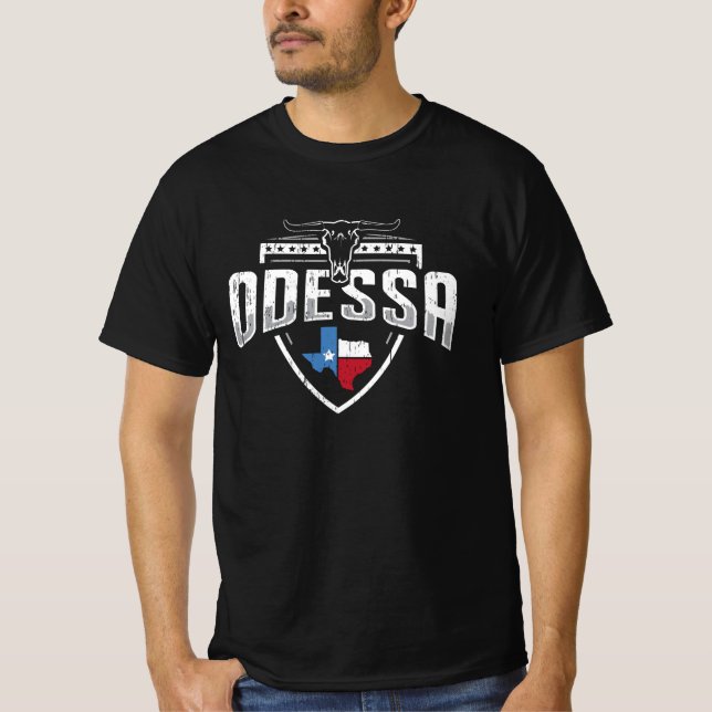 Camiseta Odessa Texas TX (Anverso)
