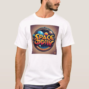 Camiseta Odez espacial de Oddball Cow