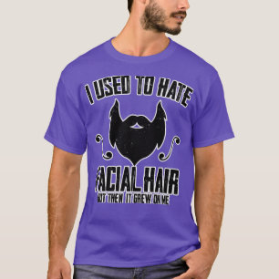 Camiseta Odiaba La Graciosidad Del Cabello Facial