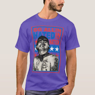 Camiseta Odiado en la nación