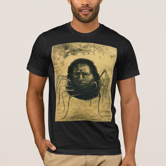 Camiseta Odilon Redon - La araña que llora (Anverso)
