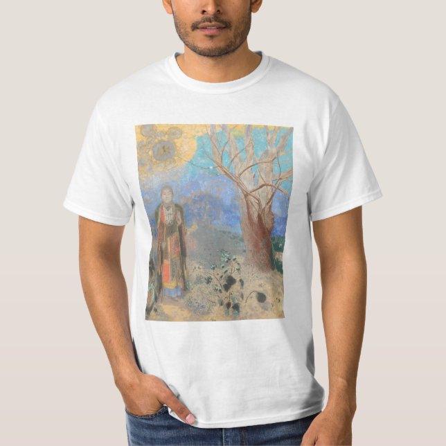 Camiseta Odilon Redon: Le Bouddha, Buda (Anverso)