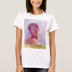 Camiseta Odilon Redon, ojos cerrados 1889