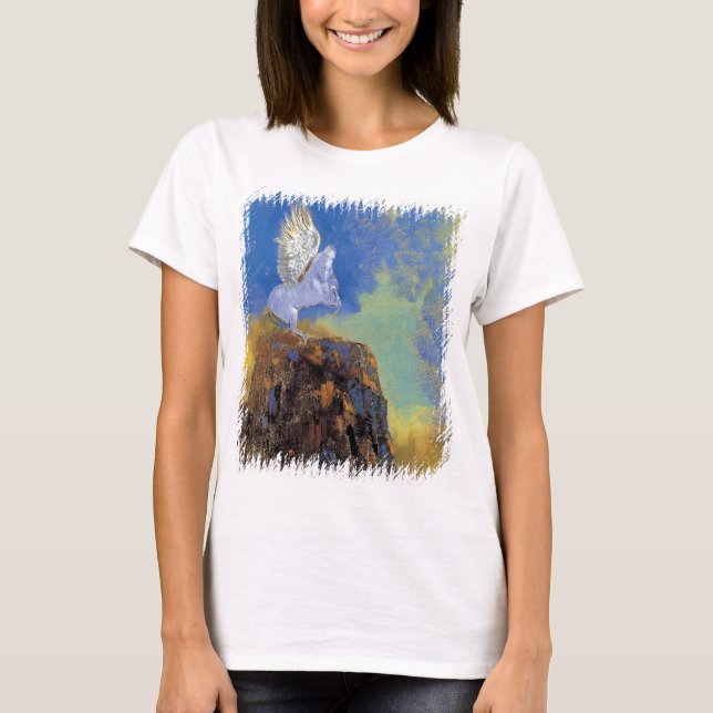 Camiseta Odilon Redon Pegasus - Simbolismo griego de mitolo (Anverso)