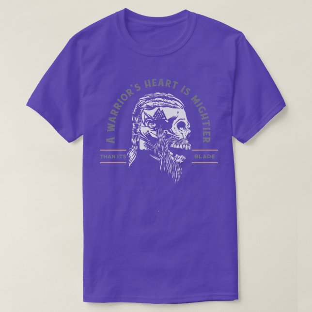 Camiseta Odin Beared Skeleton Viking  (Diseño del anverso)