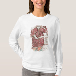 Camiseta Odin, con sus dos cuervos, Hugin y Munin