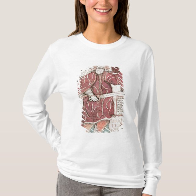 Camiseta Odin, con sus dos cuervos, Hugin y Munin (Anverso)