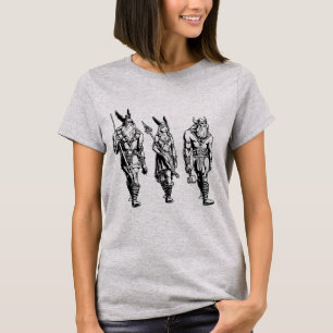 Camiseta Odin, Freyja y Thor