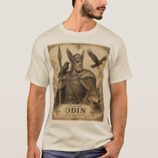 Camiseta Odin Rey de Asgard Mitología Nórdica