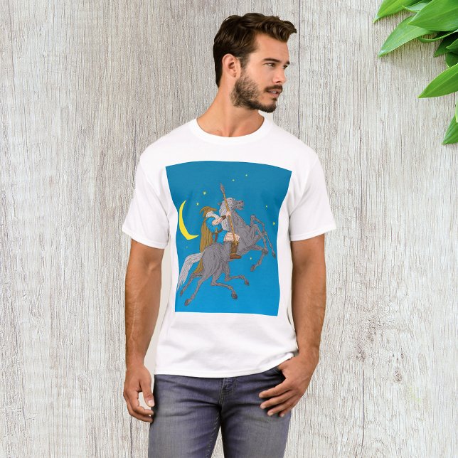 Camiseta Odin Riding Sleipnir Norse Mythology Viendo a Dios (Subido por el creador)