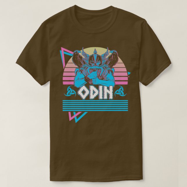 Camiseta Odin Viking Norse God Valhalla Asgard Norse Mythol (Diseño del anverso)