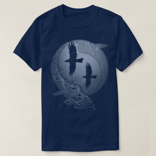 CAMISETA ODINS RAVENS (Diseño del anverso)