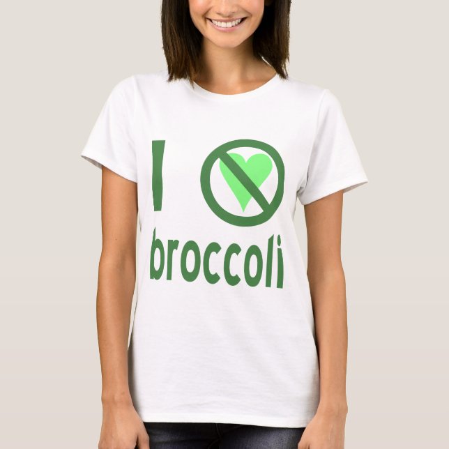 Camiseta Odio a Broccoli (Anverso)