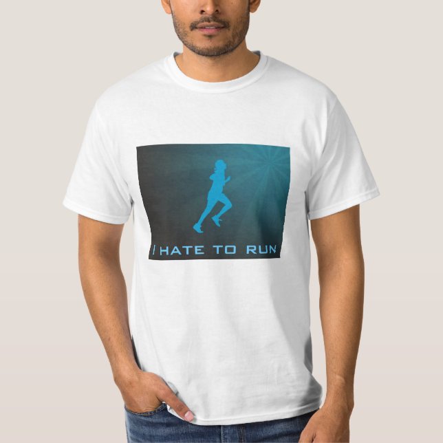 Camiseta Odio a correr (Anverso)