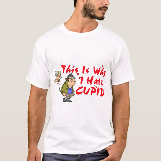Camiseta Odio a Cupido (Anverso)