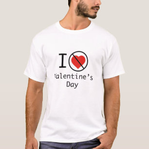 Camiseta Odio a El día de San Valentín