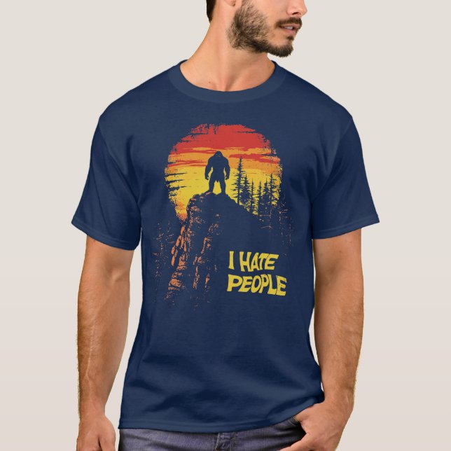 Camiseta Odio a la gente (Anverso)