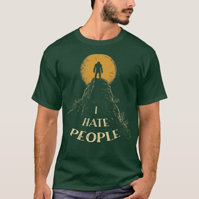 Camiseta Odio a la gente 1 (Anverso)
