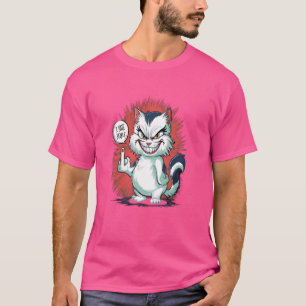 Camiseta Odio a la gente misántropo gruñón anti-social 1