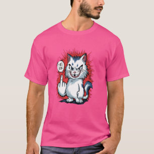 Camiseta Odio a la gente misántropo y malhumorada anti-soci