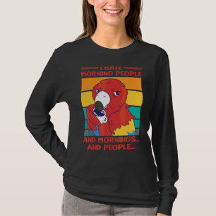 Camiseta Odio A La Gente Por La Mañana Y Por Las Mañanas Y