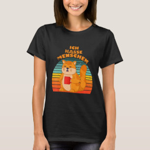 Camiseta Odio a la gente y me veo genial