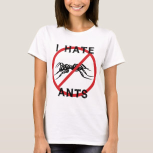 Camiseta Odio a las hormigas