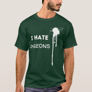 Camiseta Odio a las palomas