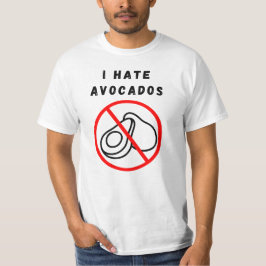 Camiseta Odio a los aguacates