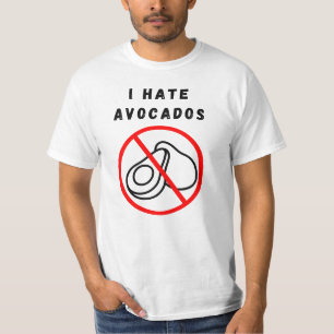 Camiseta Odio a los aguacates