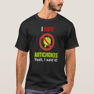 Camiseta Odio a los artistas que no les gustan los sofás co