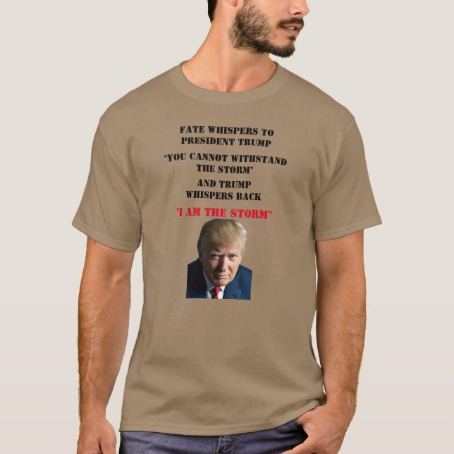 CAMISETA ODIO A LOS CABALLEROS AL PRESIDENTE TRUMP (Anverso)