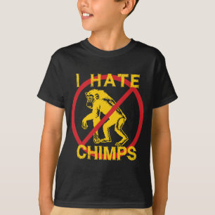 Camiseta Odio a los chimpancés