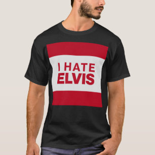 Camiseta Odio a los gallos Elvis (rojos) (conjunto de 4)