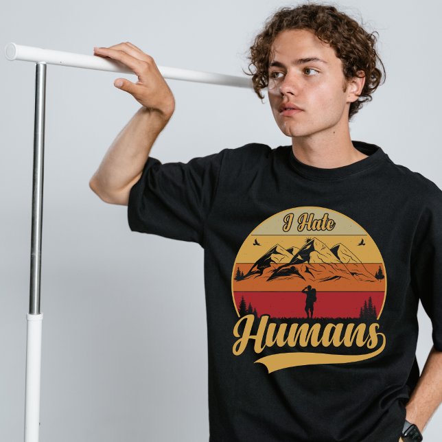 Camiseta Odio a los humanos (Subido por el creador)