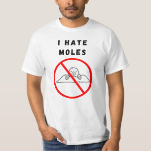 Camiseta Odio a los moles