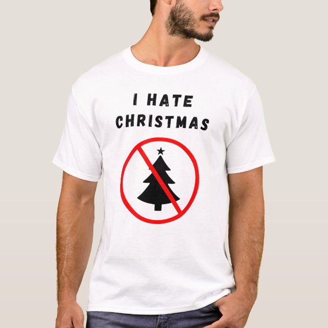 Camiseta Odio a los Navidades (Anverso)