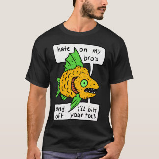Camiseta Odio A Mi Hermano. Amigos de los peces.