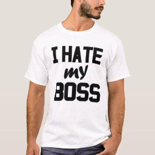 Camiseta Odio a mi jefe