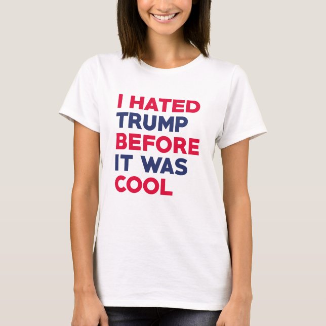 Camiseta Odio a Trump (Anverso)