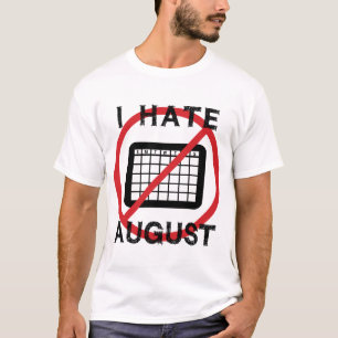 Camiseta Odio agosto
