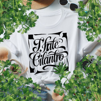 Camiseta Odio al cilantro/cilantro