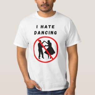 Camiseta Odio bailar