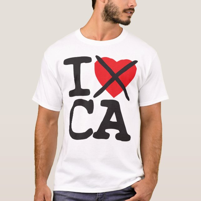 Camiseta Odio CA - California (Anverso)