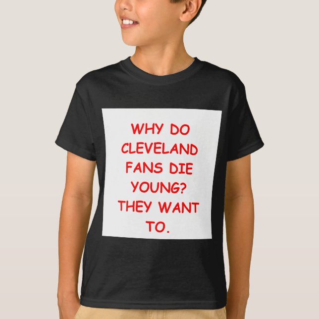 Camiseta odio Cleveland (Anverso)