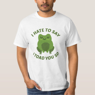 Camiseta Odio Decir Que Te Toqué Así