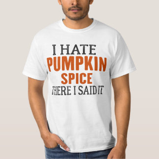 CAMISETA ODIO EL ESPÍRITU DE PUMPKIN ALLÍ QUE DIJE`IT