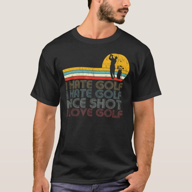Camiseta Odio el Golf Nice Shot I Love Golf Golf Golf & Gol (Anverso)
