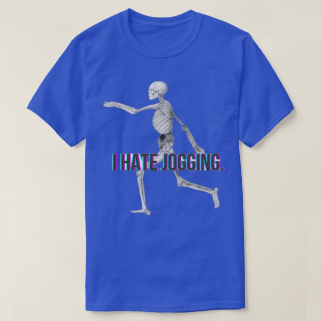 Camiseta Odio el imán Pegatina del Skeleton (Diseño del anverso)